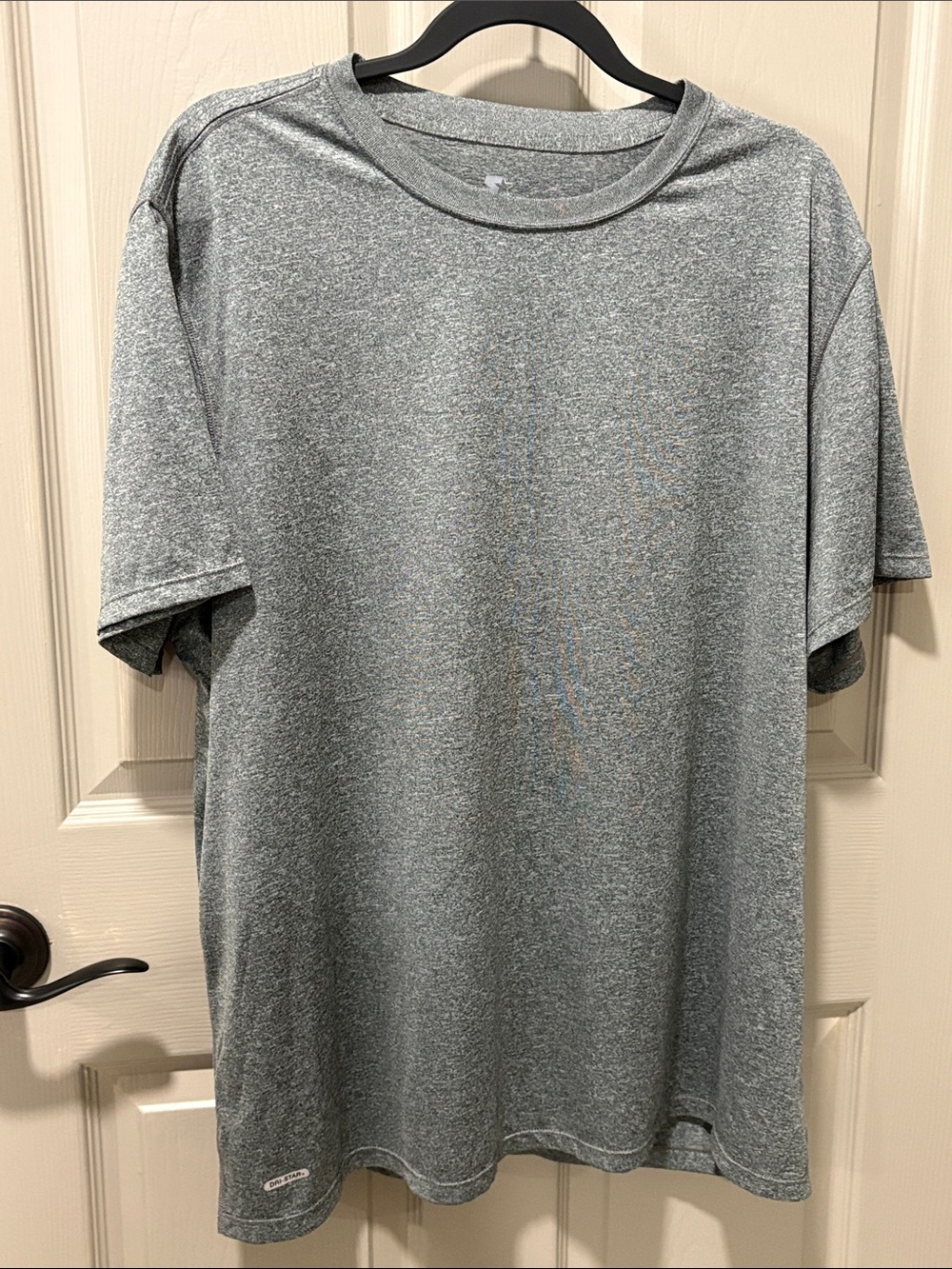 Dri-Star Men's Performance Heather Gray Short-Sleeve Shirt NWOT Sz XXL